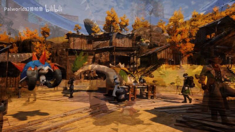 月亮领主战斗画面，玩家团队合力对抗强大BOSS