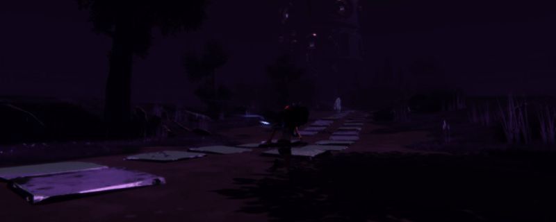 《阿尔西亚：艾菲力之怒》游戏场景截图，展示了一位角色站在神秘森林中的画面，周围充满奇幻色彩的植物与光影效果