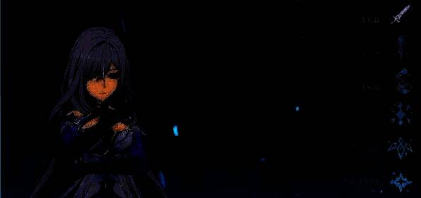 丝柯克技能展示界面，展示元素战技与元素爆发详细说明