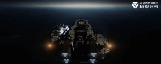 量子纠缠特效下星云渐变色彩变化