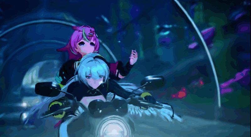 哈索尔战斗界面展示，角色处于高速移动与技能释放状态