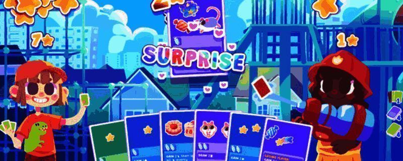 游戏主视觉图，展示核心卡牌战斗界面与角色形象