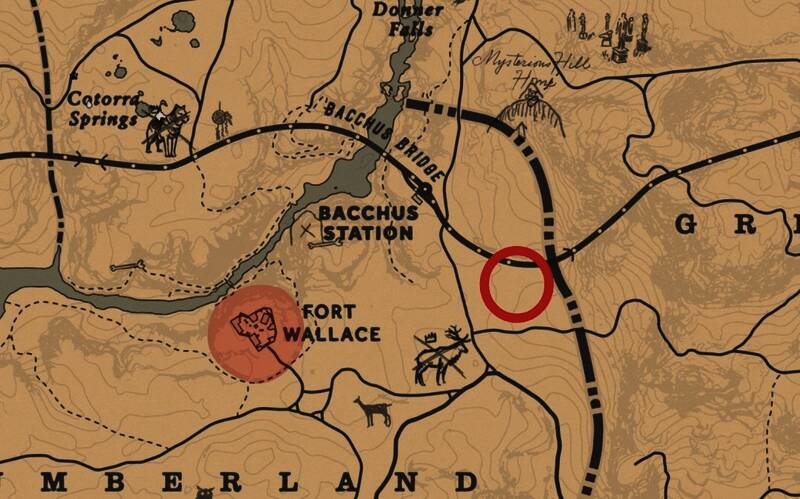 玩家角色手持望远镜观察远处的传说麋鹿