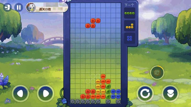 奥比岛春季花园全景图，梦幻般的画风令人陶醉