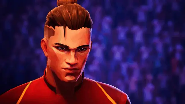 《开球！Rematch》游戏画面展示球员高速对抗，动作流畅自然，场景细节逼真