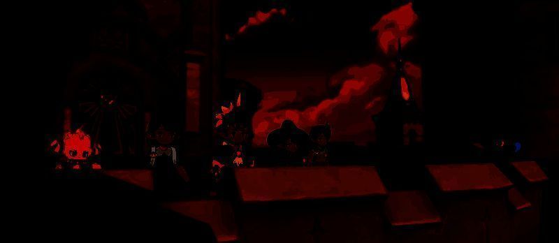 游戏中角色站在繁华街道上，周围是标志性建筑，NPC熙攘其中