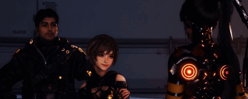 《剑星》战斗场景，主角手持光刃与敌人激烈交战