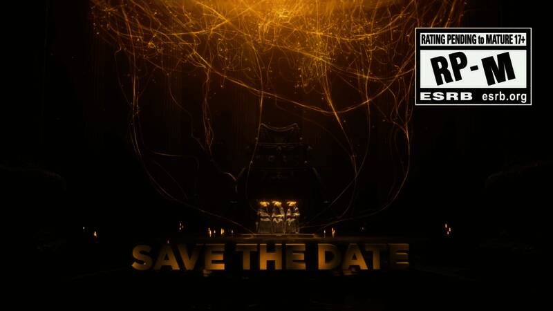 游戏发布会宣传图，展示《哥特王朝：重制版》复古奇幻风格