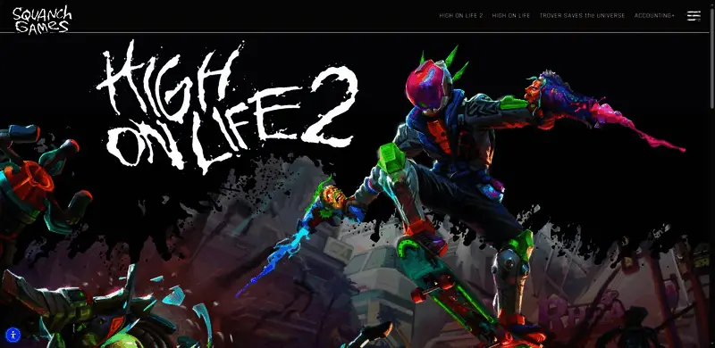 《High on Life 2》Steam商店页面截图，展示游戏封面与价格信息