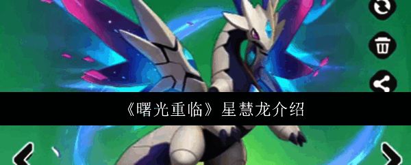 星慧龙立绘展示，神秘龙族形象