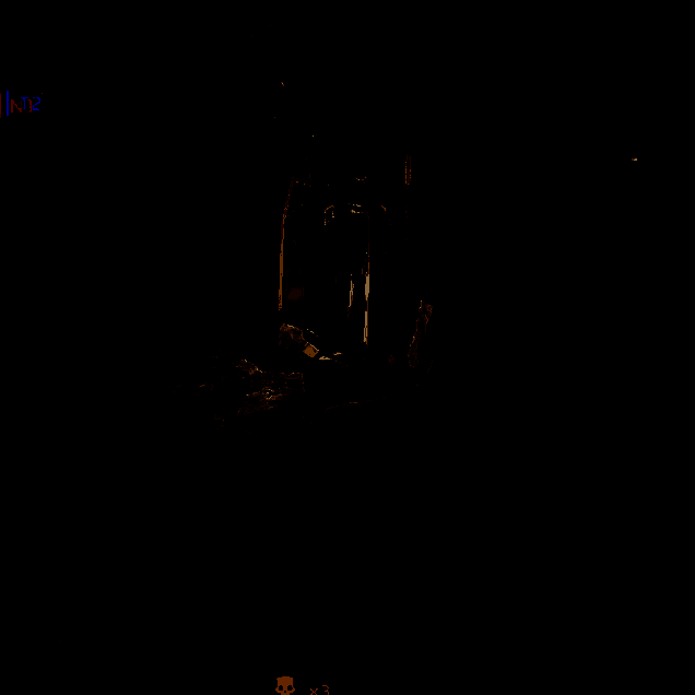 地狱炸弹爆炸瞬间画面，火光冲天，角色被气浪掀飞