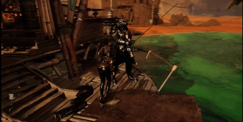 游戏设置界面截图，展示钓鱼控制按键自定义选项