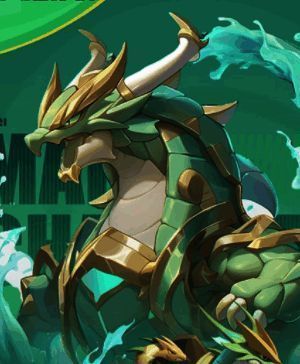 霸浪蛟与其他水系角色协同作战画面