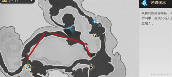 若虫隐藏在岩石后方，等待玩家揭开谜底