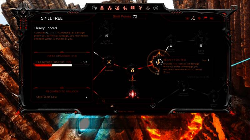 技能树界面截图，显示三条主要发展分支：生物大师、探险家、幸存者