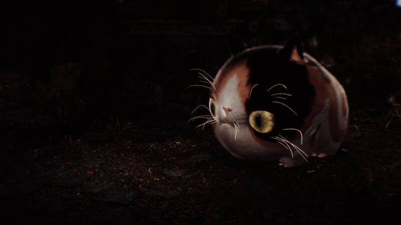 善擦妖怪立绘展示，圆润可爱，毛发细腻