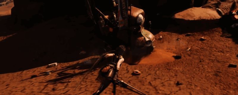 尼尔DLC服装展示，角色身穿经典黑色风衣搭配金属装饰，造型酷炫