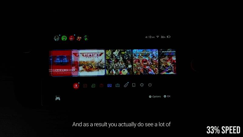 Switch 2屏幕显示色彩暗淡，细节模糊