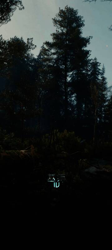 希里与一名未知角色在密林中并肩作战的壁纸画面