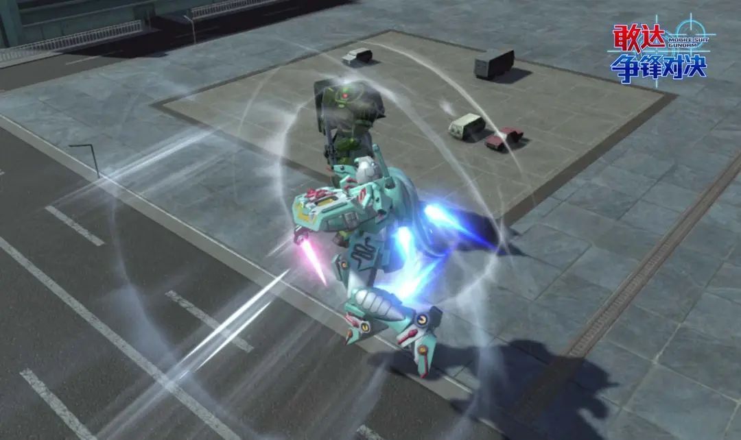 右侧位移释放技能2，展现多样化进攻路线