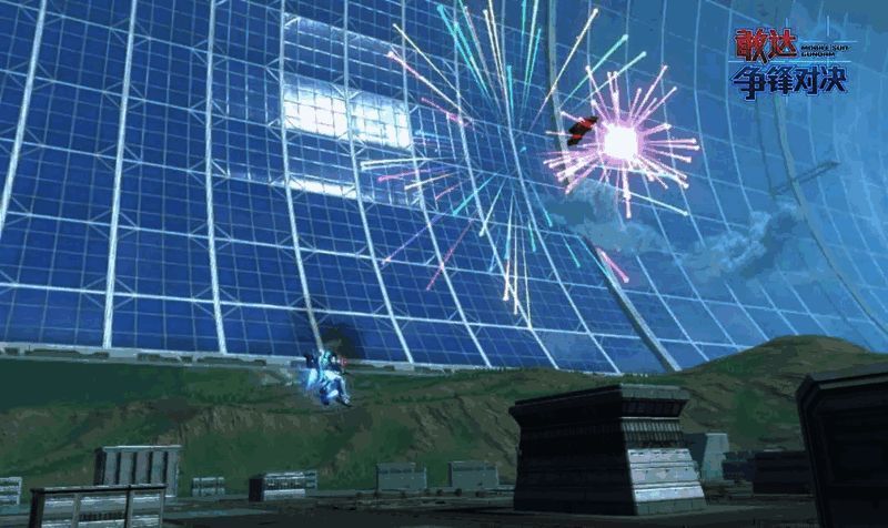 必杀技释放全过程，光束军刀闪耀全场