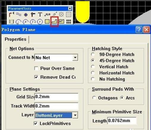铺铜路径规划示意图，展示不同区域填充效果
