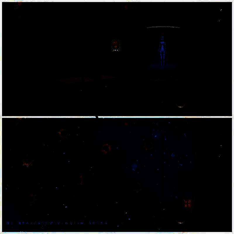 两名玩家同时操作窗户解谜，翻转图案达成一致