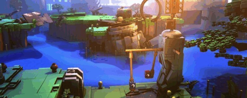 《乐高旅行者》游戏封面展示，卡通风格角色并肩而立，背景充满奇幻色彩的世界