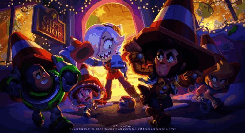 巴斯光年角色形象展示，手持武器，表情坚定