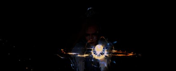 天音职业技能配置图，展示核心输出与辅助技能分布