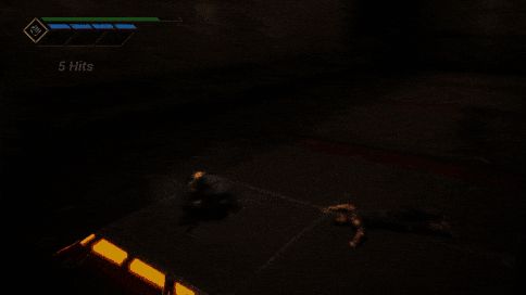 《灵拳Spirit X Strike》战斗演示动图，展现角色连招特效