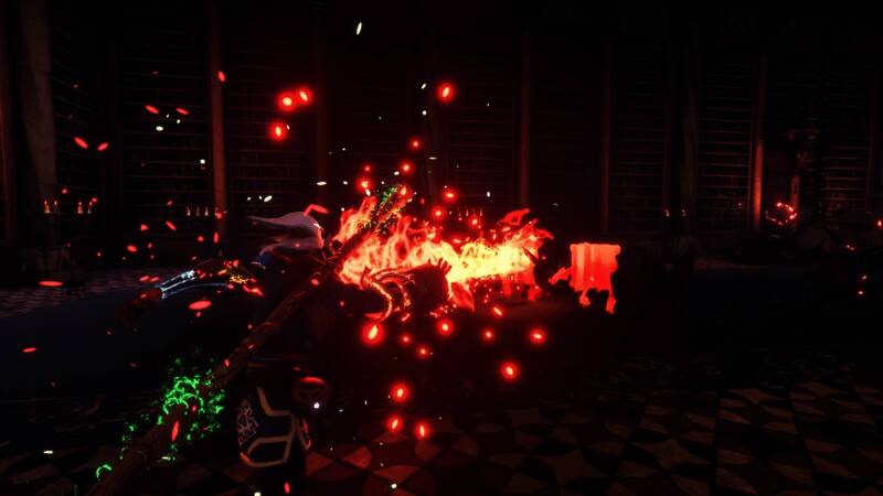 Boss战场景震撼，巨大敌人与主角激烈对峙