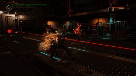 《灵拳Spirit X Strike》角色技能连击演示，展现流畅的动作衔接