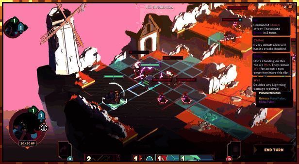 角色技能展示与卡牌搭配示意图