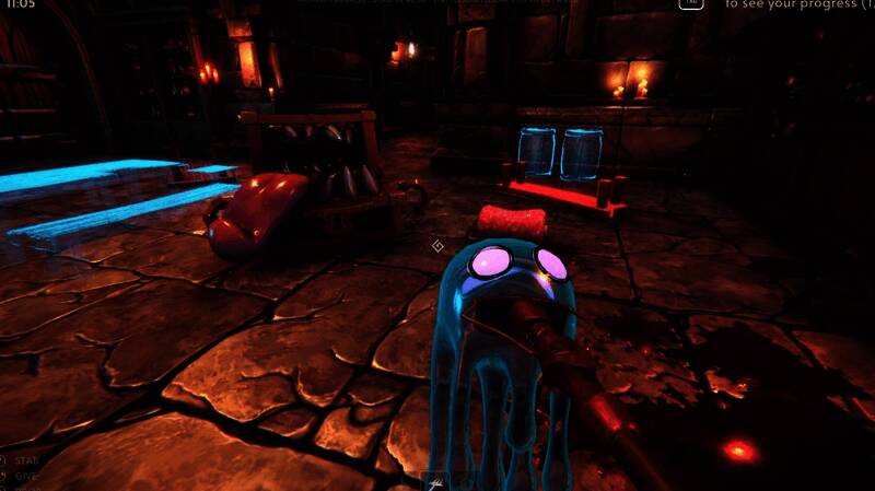 手工打造的地牢场景，结构复杂且细节丰富