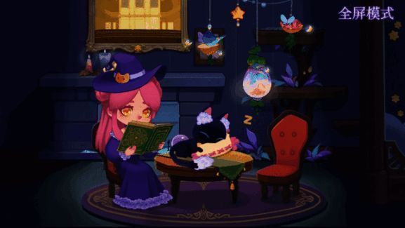 毕璞在猫猫模式下的特写画面，眼神灵动，神态可爱