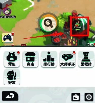 游戏初期主城界面展示主要建筑升级路径