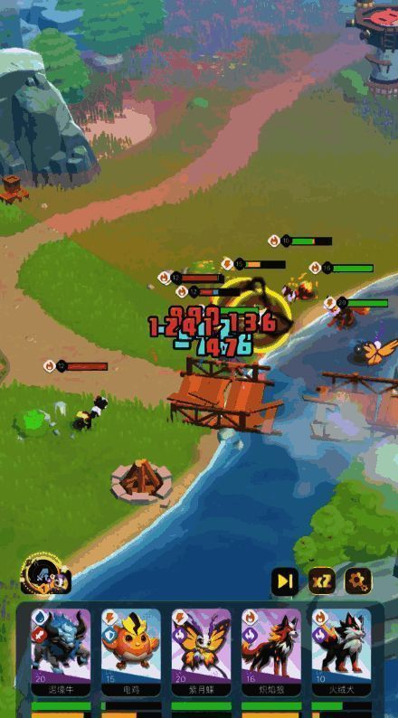 角色图鉴界面展示紫乐蝶、坚甲龟、陆霆技能效果