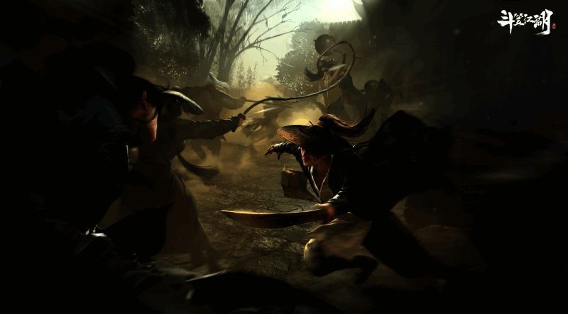 游戏内角色界面展示六大培养系统：装备、侠客、秘籍等详细设定图