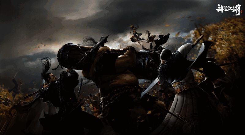 游戏界面展示四位不同职业兼职形象及其对应技能描述