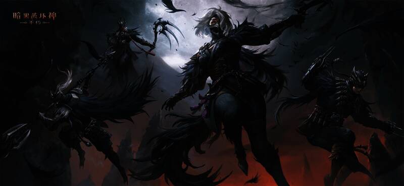 四套先祖之路时装展示图