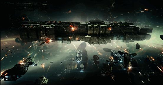 全新防御战列巡洋舰普鲁图斯之盾级展示图，展现其厚重装甲与强大火力