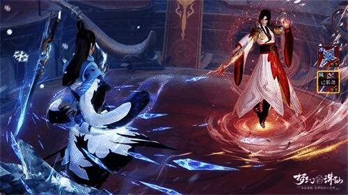 神器装备展示图，九寒凝冰刺与蚩尤刀细节刻画精致