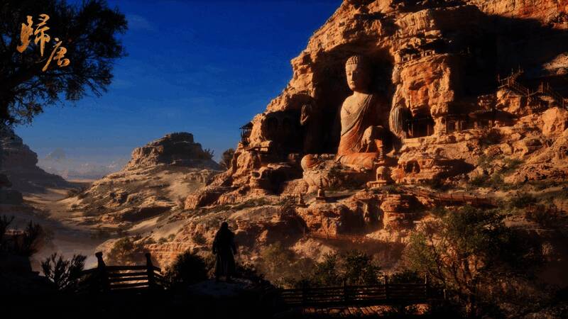 夕阳下的孤独背影，象征信使的坚定意志