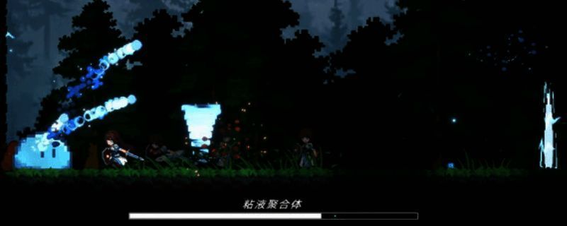 游戏主视觉图，展现神秘幻想世界中的主角持剑站立场景