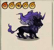 夜魇狮释放技能特效画面，金色光芒环绕，气势磅礴