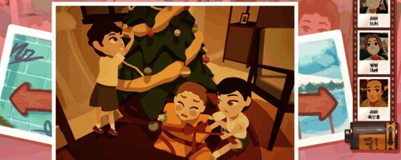 游戏主界面展示，温暖色调搭配，营造出舒适放松的氛围