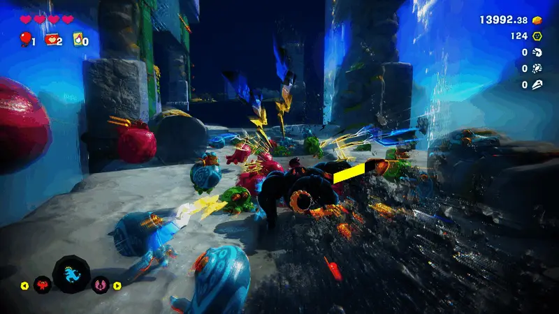 游戏地图概览，显示多个不同风格的区域