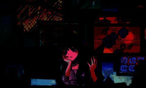 黑塔与玩家互动场景，表情略带傲娇