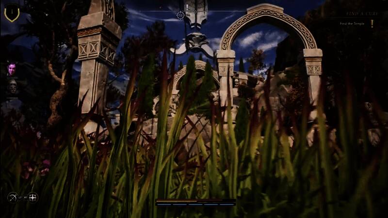 游戏世界建筑风格与环境设定草图